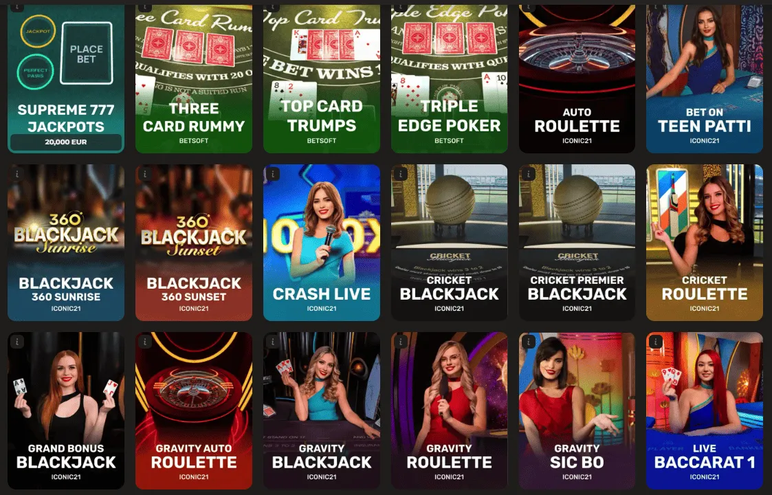 Live Casino Oliver 5